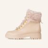 Gianvito Rossi Alaska Schnürboots Damen, Beige