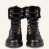 Gianvito Rossi Alaska Schnürboots Damen, Schwarz