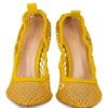 Gianvito Rossi Alisia Pumps Damen, Gelb