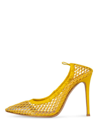 Gianvito Rossi Alisia Pumps Damen, Gelb