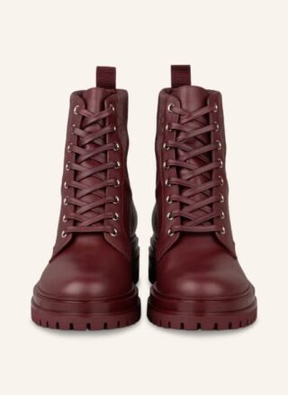 Gianvito Rossi Martis Schnürboots Damen, Rot