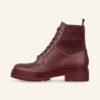 Gianvito Rossi Martis Schnürboots Damen, Rot