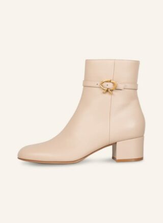 Gianvito Rossi Ribbon Stiefeletten Damen, Beige