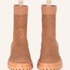 Gianvito Rossi Torrance Biker Boots Damen, Braun