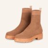Gianvito Rossi Torrance Biker Boots Damen, Braun