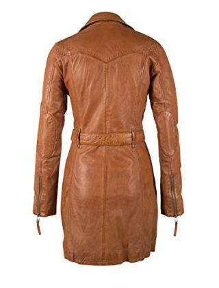 Gipsy GGDenna LEGV Ledermantel Damen, Braun