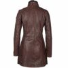 Gipsy Ledermantel Damen, Braun