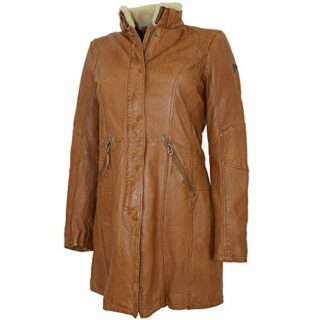 Gipsy Ledermantel Damen, Braun
