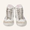 Golden Goose Francy Plateau-Sneaker Damen, Weiß