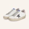 Golden Goose Hi Star Plateau-Sneaker Damen, Weiß
