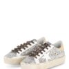 Golden Goose Hi Star Sneaker Damen, Silber