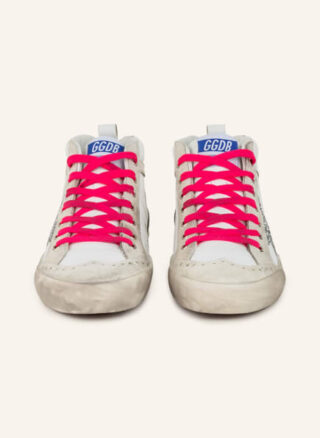 Golden Goose Mid-Star Sneaker Damen, Weiß