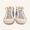 Golden Goose Mid Star Sneaker Damen, Weiß