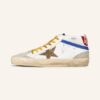 Golden Goose Mid Star Sneaker Herren, Weiß