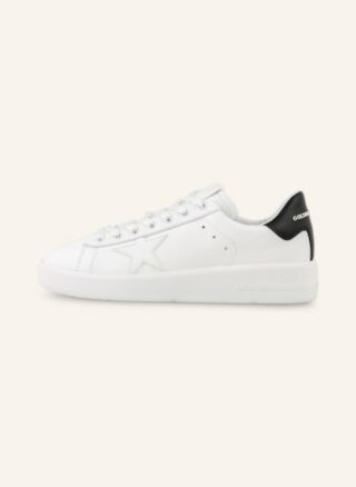 Golden Goose Pure Star Plateau-Sneaker Damen, Weiß