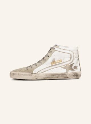 Golden Goose Suede Star Hightop-Sneaker Herren, Weiß