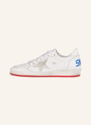Golden Goose Suede-Star Sneaker Herren, Weiß