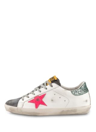 Golden Goose Super-Star Sneaker Damen, Grau