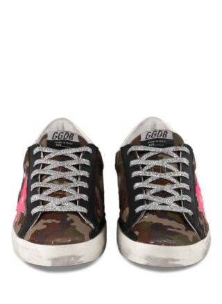 Golden Goose Super-Star Sneaker Damen, Grün