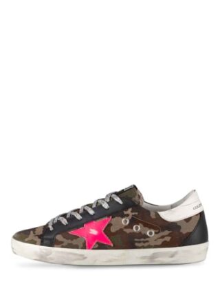 Golden Goose Super-Star Sneaker Damen, Grün