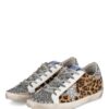 Golden Goose Super-Star Sneaker Damen, Silber