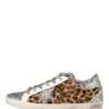 Golden Goose Super-Star Sneaker Damen, Silber