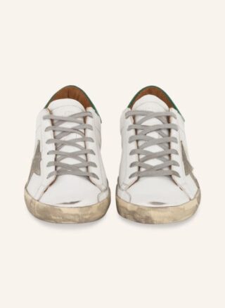 Golden Goose Super-Star Sneaker Damen, Weiß