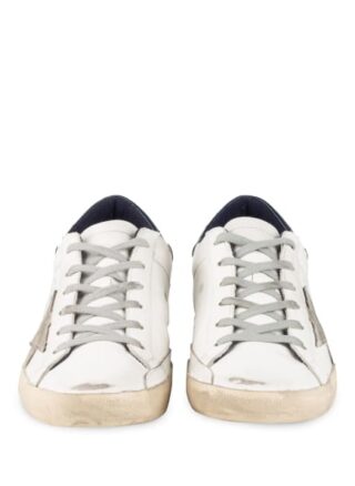 Golden Goose Super-Star Sneaker Damen, Weiß