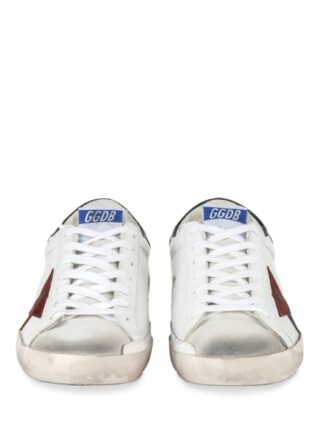 Golden Goose Super-Star Sneaker Herren, Weiß