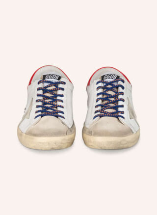 Golden Goose Super-Star Sneaker Herren, Weiß