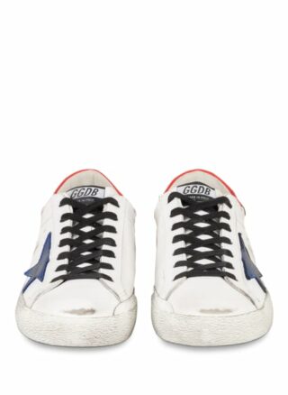 Golden Goose Super-Star Sneaker Herren, Weiß
