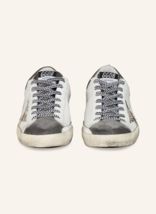 Golden Goose Super-Star Sneaker Herren, Weiß