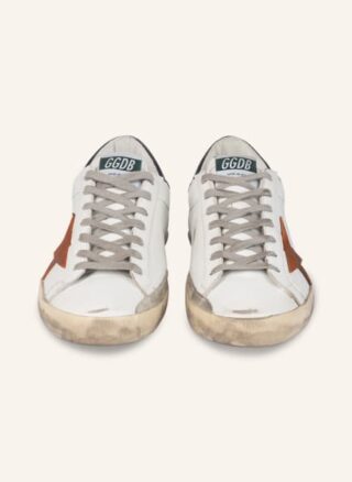 Golden Goose Super-Star Sneaker Herren, Weiß