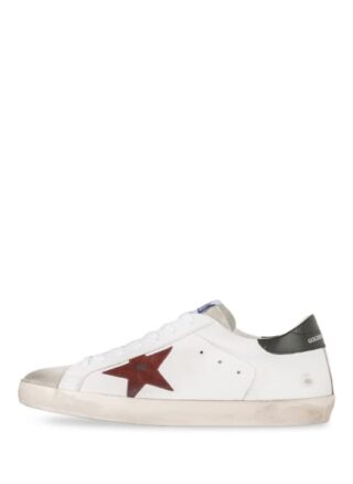 Golden Goose Super-Star Sneaker Herren, Weiß