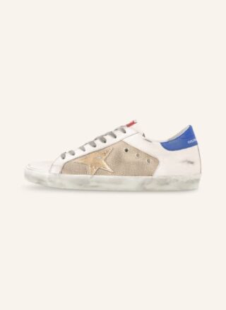 Golden Goose Super-Star Sneaker Herren, Weiß