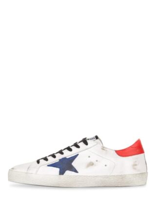 Golden Goose Super-Star Sneaker Herren, Weiß