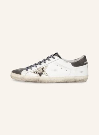Golden Goose Super-Star Sneaker Herren, Weiß