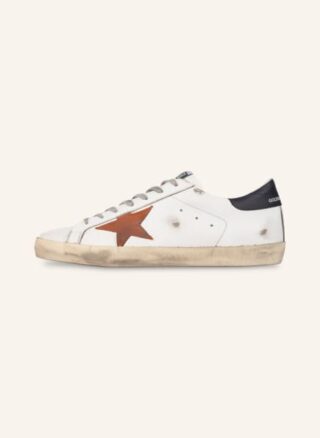 Golden Goose Super-Star Sneaker Herren, Weiß