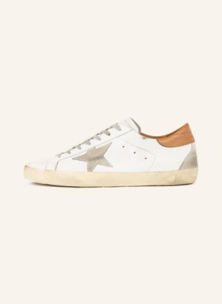 Golden Goose Super-Star Sneaker Herren, Weiß