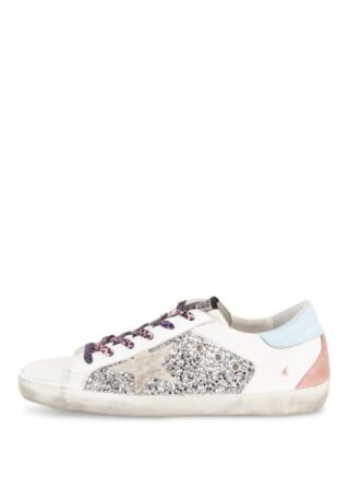 Golden Goose Superstar Sneaker Damen, Silber