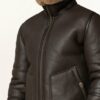 Goosecraft Lederjacke Herren, Braun