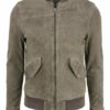 Goosecraft Lederjacke Herren, Grau