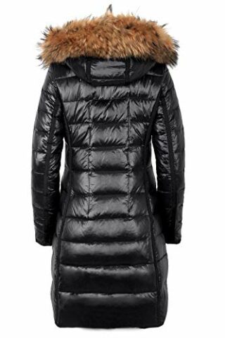 Grimada M006 TARORE Daunenmantel Damen, Schwarz