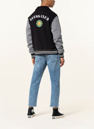 Guess Blouson Herren, Schwarz