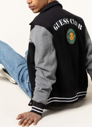 Guess Blouson Herren, Schwarz