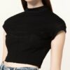 Guess Francesca Top Damen, Schwarz