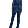Guess Jeansjacke Damen, Blau