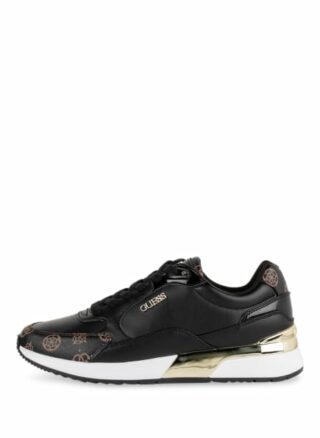 Guess Moxea Sneaker Damen, Schwarz