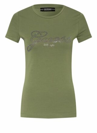 Guess Selina T-Shirts Damen, Grün