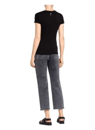 Guess Selina T-Shirts Damen, Schwarz